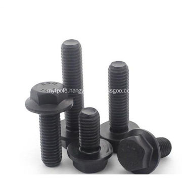 BLACK FLANGE HEAD SCREWS